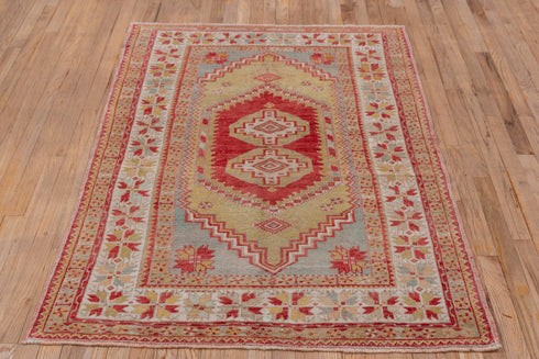 Vintage Oushak Area Rug (3' x 5')